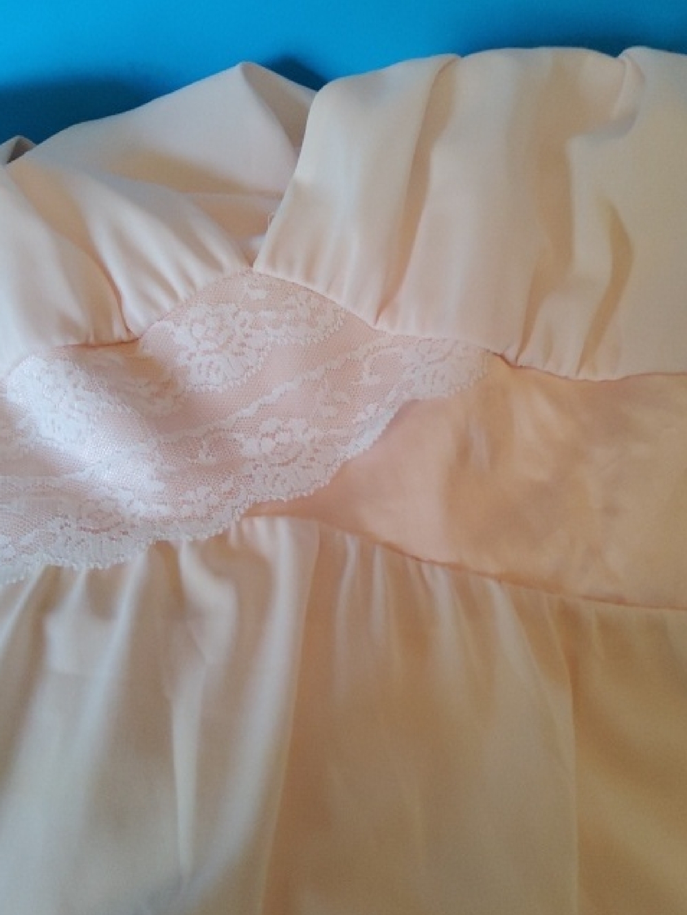 Vintage Shaddowline Chemise Pink Nightgown. - Picture 7 of 7